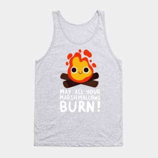 Burning Marshmallows Tank Top